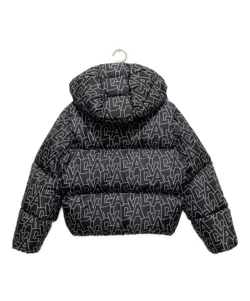DUVETICA（デュベティカ）DUVETICA (デュベティカ) 総柄ダウンジャケット ブラック サイズ:40の古着・服飾アイテム