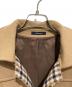 中古・古着 Aquascutum (アクアスキュータム) クラブチェックダッフルコート ブラウン サイズ:6F：10000円