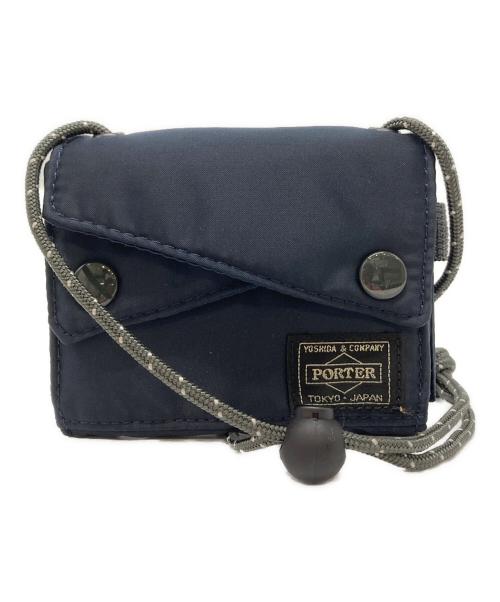 PORTER（ポーター）PORTER (ポーター) SLING PURSE ネイビーの古着・服飾アイテム