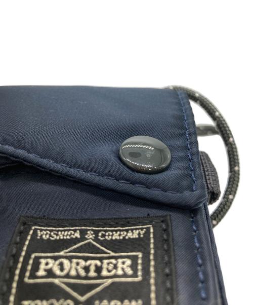 PORTER（ポーター）PORTER (ポーター) SLING PURSE ネイビーの古着・服飾アイテム