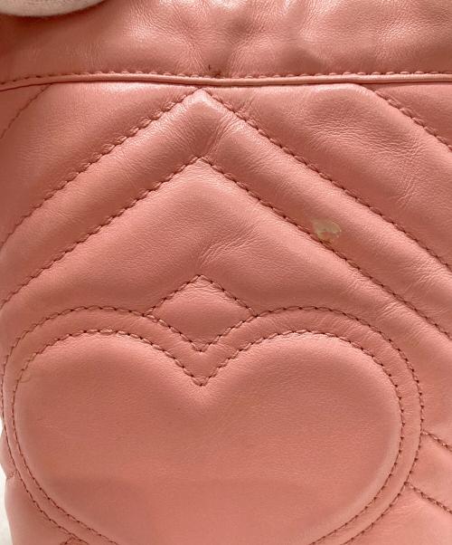 GUCCI（グッチ）GUCCI (グッチ) スモール バケットバッグ ピンクの古着・服飾アイテム