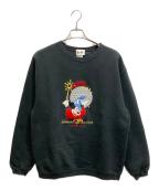 Walt Disney Worldウォルトディズニーワールド）の古着「00S 刺繍スウェット」｜ブラック