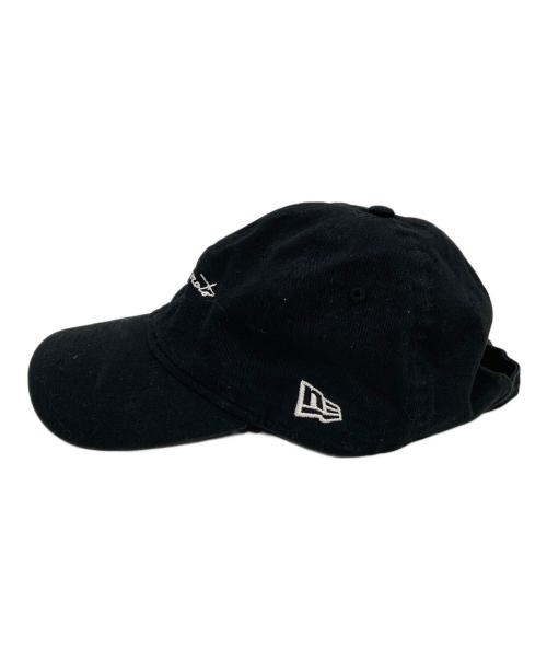 YOHJI YAMAMOTO（ヨウジヤマモト）YOHJI YAMAMOTO (ヨウジヤマモト) New Era (ニューエラ) キャップ ブラックの古着・服飾アイテム