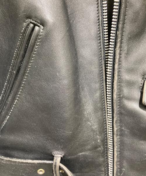 Schott（ショット）Schott (ショット) レザージャケット ブラック サイズ:34の古着・服飾アイテム
