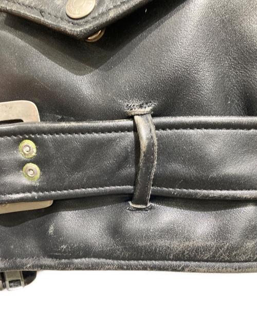 Schott（ショット）Schott (ショット) レザージャケット ブラック サイズ:34の古着・服飾アイテム