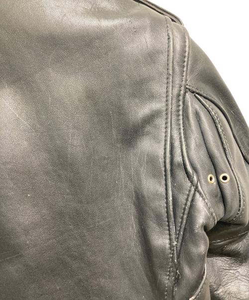 Schott（ショット）Schott (ショット) レザージャケット ブラック サイズ:34の古着・服飾アイテム