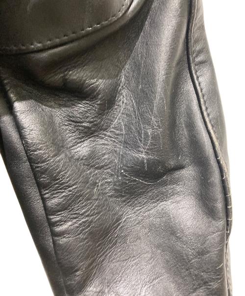 Schott（ショット）Schott (ショット) レザージャケット ブラック サイズ:34の古着・服飾アイテム