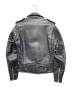 Schott (ショット) レザージャケット ブラック サイズ:34：25000円