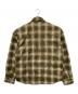 THE BOY HAS NO PATIENCE (ザボーイハズノーパティエンス) BLOOD MOON NIGHT HOT DIAMOND SHIRT ブラウン サイズ:L：10000円