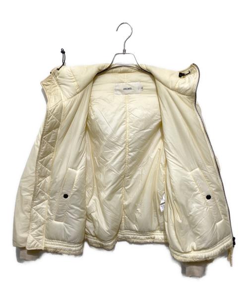JAME SMITH（ジェーンスミス）JAME SMITH (ジェーンスミス) NYLON TAFFETA HOODIE MA-1 JACKET イエロー サイズ:38の古着・服飾アイテム