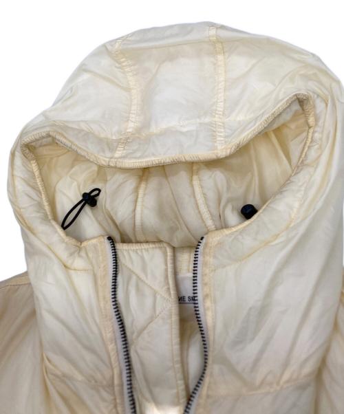 JAME SMITH（ジェーンスミス）JAME SMITH (ジェーンスミス) NYLON TAFFETA HOODIE MA-1 JACKET イエロー サイズ:38の古着・服飾アイテム
