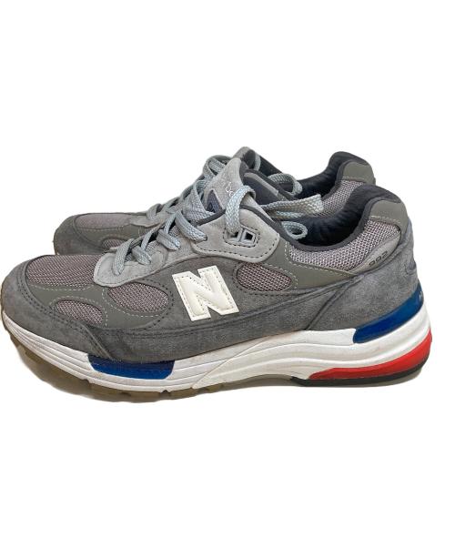 NEW BALANCE（ニューバランス）NEW BALANCE (ニューバランス) M992AGローカットスニーカー グレー サイズ:25.5の古着・服飾アイテム