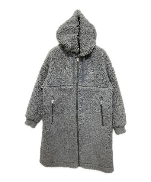 HELLY HANSEN（ヘリーハンセン）HELLY HANSEN (ヘリーハンセン) ファイバーパイルサーモコート グレー サイズ:Mの古着・服飾アイテム