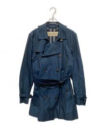 BURBERRY（バーバリー）の古着「GBBURLIMCAS トレンチコート」｜ネイビー