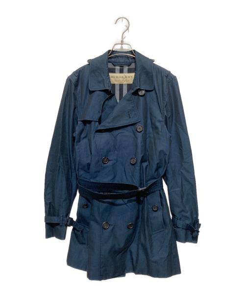BURBERRY（バーバリー）BURBERRY (バーバリー) GBBURLIMCAS トレンチコート ネイビー サイズ:46の古着・服飾アイテム