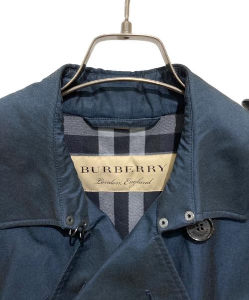 BURBERRY（バーバリー）BURBERRY (バーバリー) GBBURLIMCAS トレンチコート ネイビー サイズ:46の古着・服飾アイテム