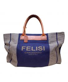 Felisi（フェリージ）の古着「チモッサートトートバッグ」｜パープル