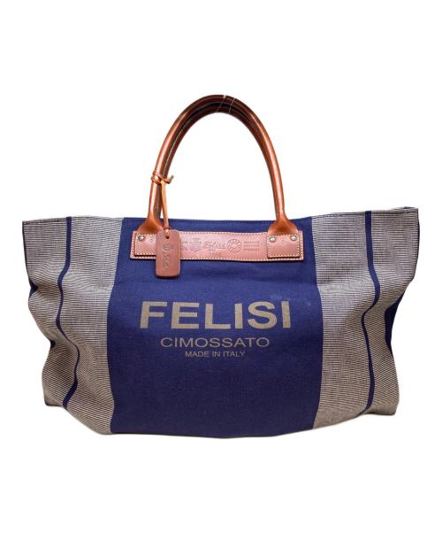Felisi（フェリージ）Felisi (フェリージ) チモッサートトートバッグ パープルの古着・服飾アイテム