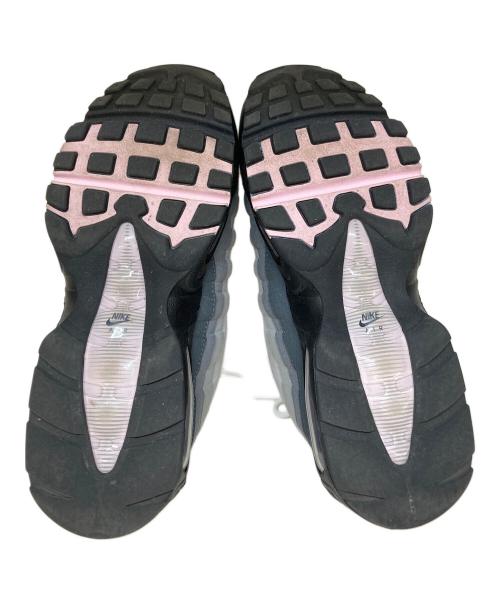 NIKE（ナイキ）NIKE (ナイキ) AIR MAX 95 OG/OG BLACK/PINK FOAM-WHITE-REFLECT SILVER ピンク×グレー サイズ:27.5の古着・服飾アイテム
