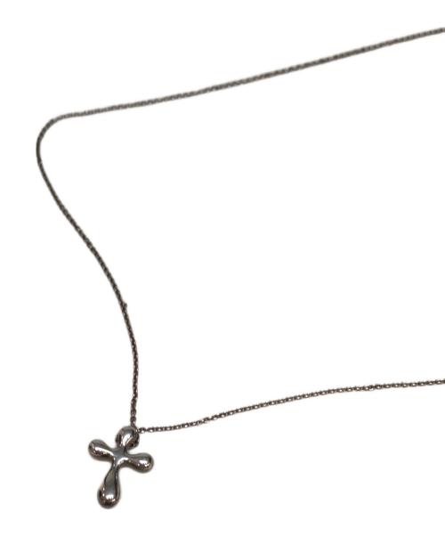 TIFFANY & Co.（ティファニー）Tiffany & Co. (ティファニー) エルサ・ペレッティ ティアドロップ クロス ペンダント シルバーの古着・服飾アイテム