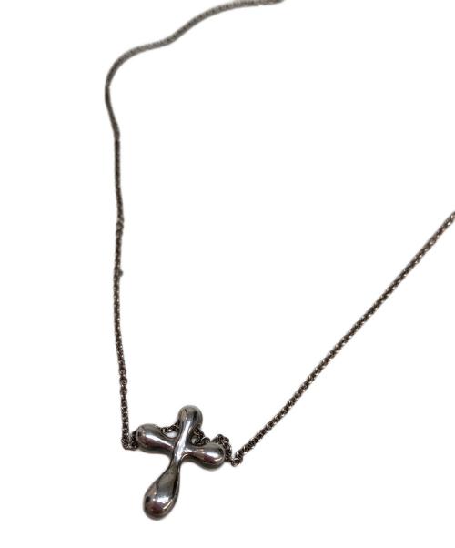 TIFFANY & Co.（ティファニー）Tiffany & Co. (ティファニー) エルサ・ペレッティ ティアドロップ クロス ペンダント シルバーの古着・服飾アイテム