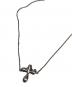 Tiffany & Co. (ティファニー) エルサ・ペレッティ ティアドロップ クロス ペンダント シルバー：15000円