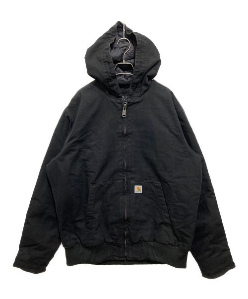 CarHartt（カーハート）CarHartt (カーハート) ーズフィット ウォッシュドダック インサレーテッド アクティブジャケット ブラック サイズ:Lの古着・服飾アイテム