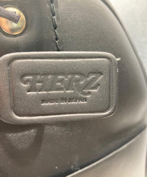 Herz（ヘルツ）Herz (ヘルツ) レザー2WAYボストンバッグ ブラックの古着・服飾アイテム