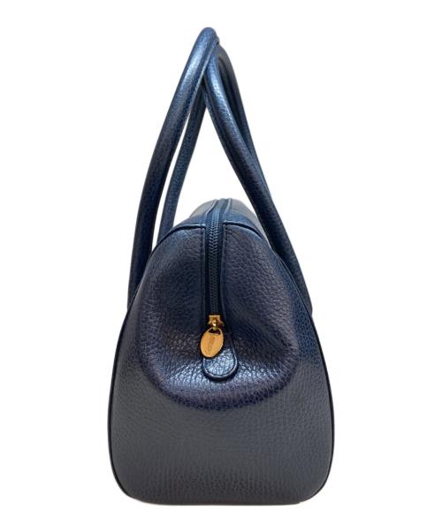 Cartier（カルティエ）Cartier (カルティエ) ミニボストンバッグ ネイビーの古着・服飾アイテム