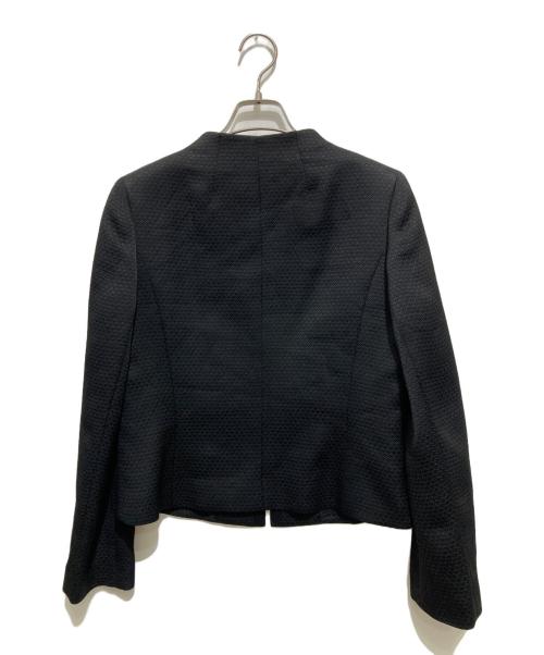LANVIN NOIR（ランバン ノワール）LANVIN NOIR (ランバン ノワール) ジオメトリックアンサンブル ブラック サイズ:40の古着・服飾アイテム