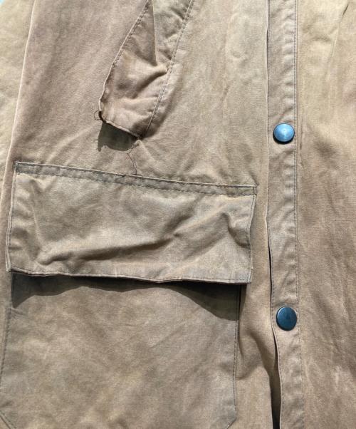 Barbour BACKHOUSE（バブアー）Barbour BACKHOUSE (バブアー) オイルドワックスストックマンズコート ブラウン サイズ:不明の古着・服飾アイテム