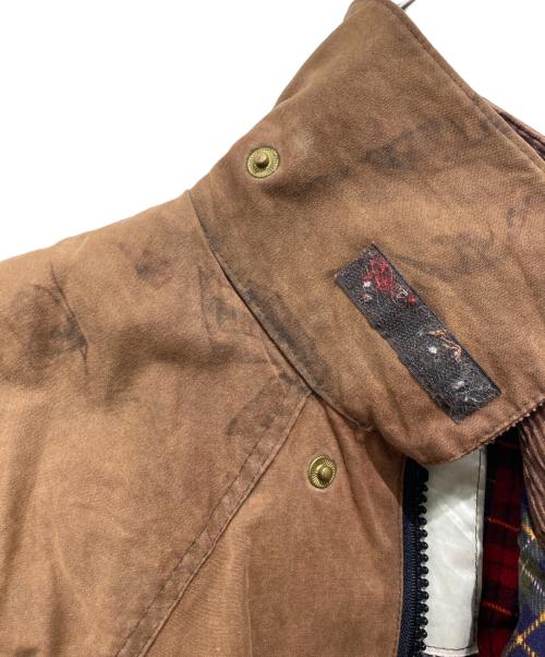 Barbour BACKHOUSE（バブアー）Barbour BACKHOUSE (バブアー) オイルドワックスストックマンズコート ブラウン サイズ:不明の古着・服飾アイテム