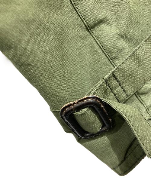 Barbour（バブアー）Barbour (バブアー) URBAN RESEARCH (アーバンリサーチ) 別注コーデュロイ襟トレンチコート グリーン サイズ:34の古着・服飾アイテム