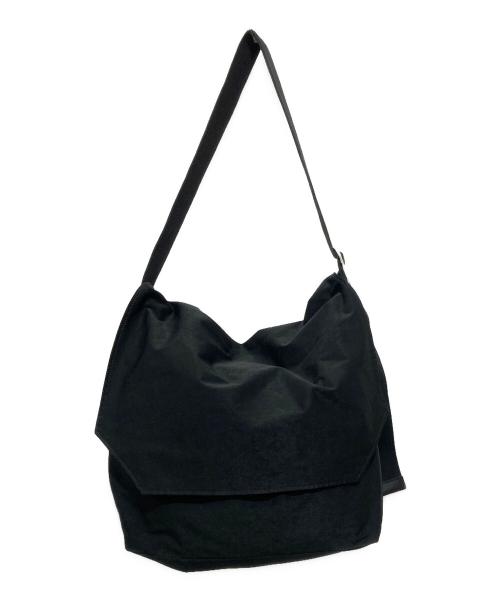HENDER SCHEME（エンダースキーマ）HENDER SCHEME (エンダースキーマ) フラップ ビッグ ショルダーバッグ ブラックの古着・服飾アイテム