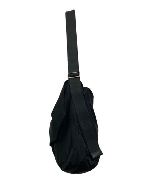 HENDER SCHEME（エンダースキーマ）HENDER SCHEME (エンダースキーマ) フラップ ビッグ ショルダーバッグ ブラックの古着・服飾アイテム
