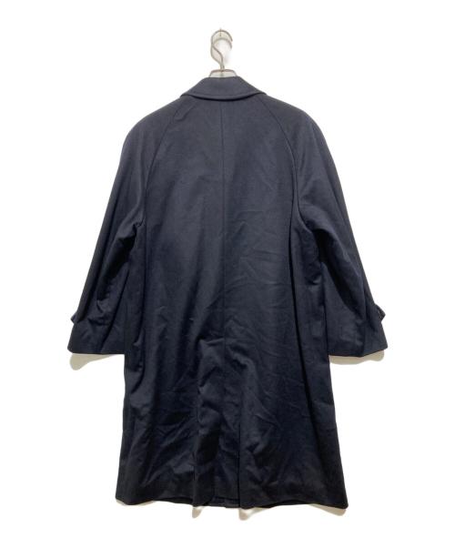 PIERRE BALMAIN（ピエール バルマン）PIERRE BALMAIN (ピエール バルマン) 比翼カシミヤコート ネイビー サイズ:Lの古着・服飾アイテム