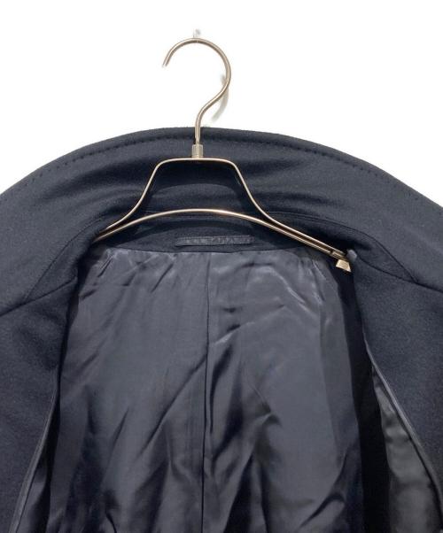 PIERRE BALMAIN（ピエール バルマン）PIERRE BALMAIN (ピエール バルマン) 比翼カシミヤコート ネイビー サイズ:Lの古着・服飾アイテム