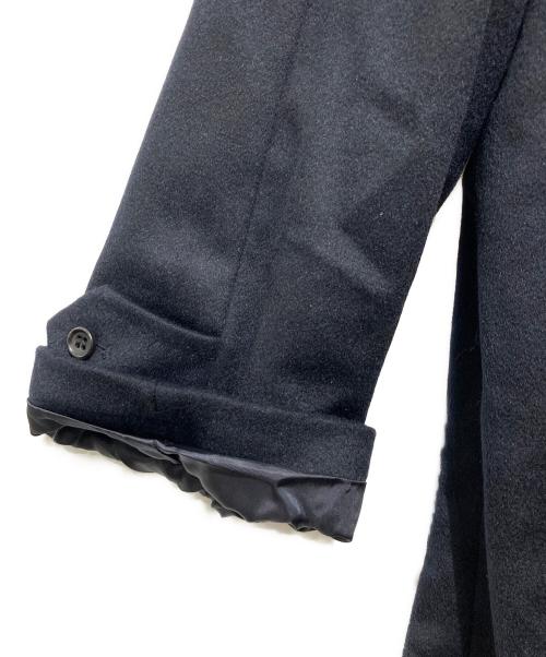 PIERRE BALMAIN（ピエール バルマン）PIERRE BALMAIN (ピエール バルマン) 比翼カシミヤコート ネイビー サイズ:Lの古着・服飾アイテム