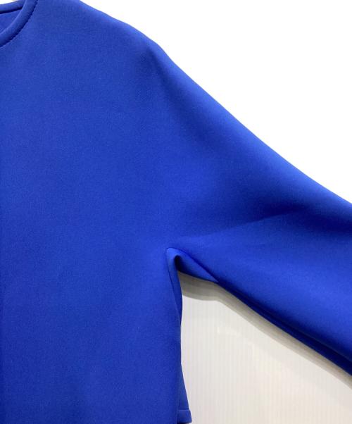 VERMEIL par iena（ヴェルメイユ パー イエナ）VERMEIL par iena (ヴェルメイユ パー イエナ) ノーカラーコート ブルー サイズ:36 未使用品の古着・服飾アイテム