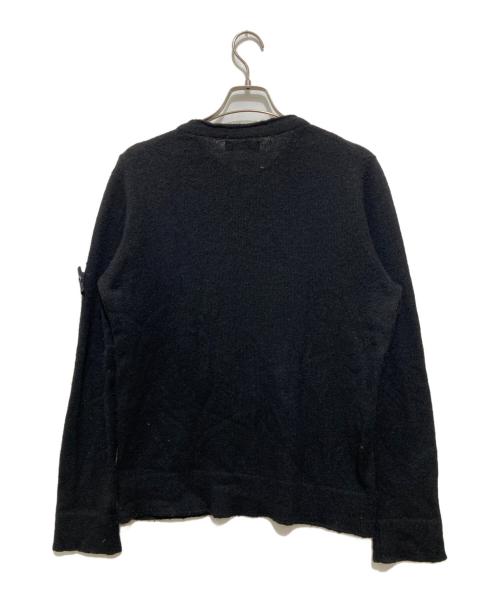 STONE ISLAND（ストーンアイランド）STONE ISLAND (ストーンアイランド) ロールネックニット ブラック サイズ:Lの古着・服飾アイテム