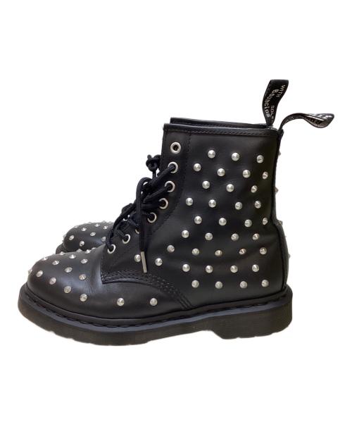 Dr.Martens（ドクターマーチン）Dr.Martens (ドクターマーチン) 1460スタッズブーツ ブラック サイズ:SIZE 25cm UK6の古着・服飾アイテム