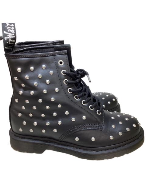 Dr.Martens（ドクターマーチン）Dr.Martens (ドクターマーチン) 1460スタッズブーツ ブラック サイズ:SIZE 25cm UK6の古着・服飾アイテム