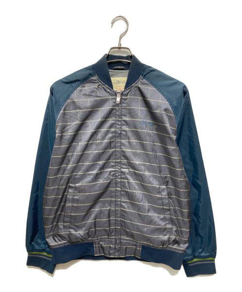 stussy（ステューシー）stussy (ステューシー) ナイロンブルゾン ネイビー サイズ:Sの古着・服飾アイテム