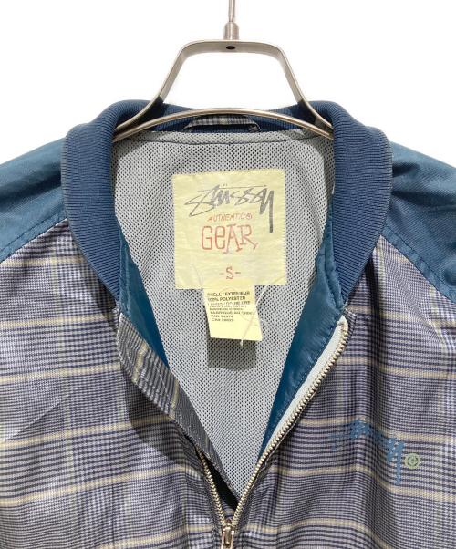 stussy（ステューシー）stussy (ステューシー) ナイロンブルゾン ネイビー サイズ:Sの古着・服飾アイテム