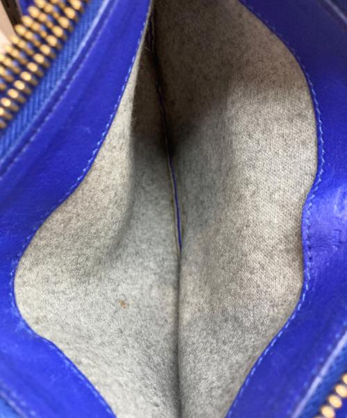 CELINE（セリーヌ）CELINE (セリーヌ) トリオショルダーバッグ ブルーの古着・服飾アイテム
