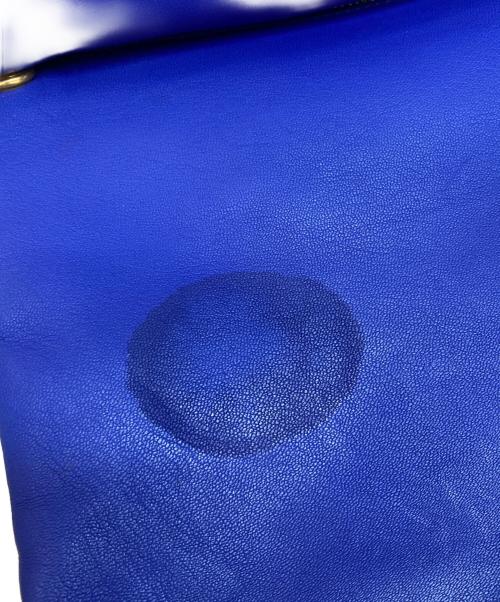 CELINE（セリーヌ）CELINE (セリーヌ) トリオショルダーバッグ ブルーの古着・服飾アイテム
