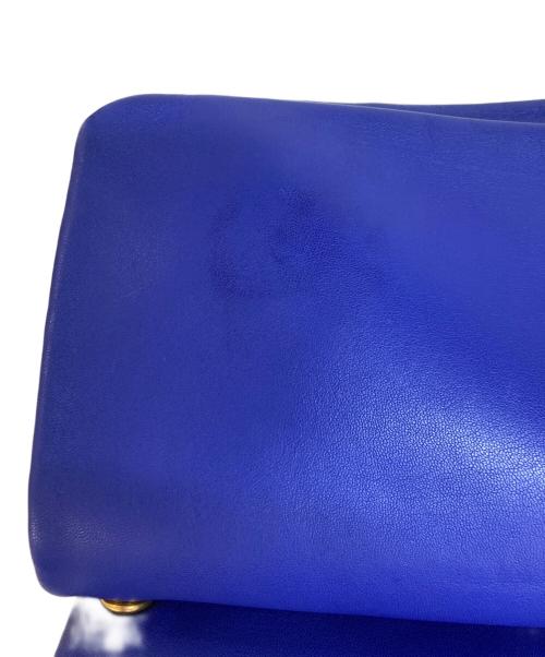 CELINE（セリーヌ）CELINE (セリーヌ) トリオショルダーバッグ ブルーの古着・服飾アイテム