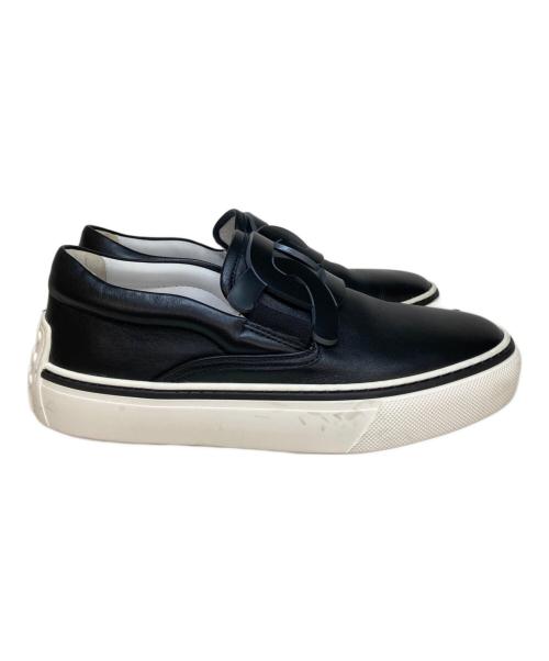 TOD'S（トッズ）TOD'S (トッズ) スリッポン ブラック サイズ:351/2の古着・服飾アイテム