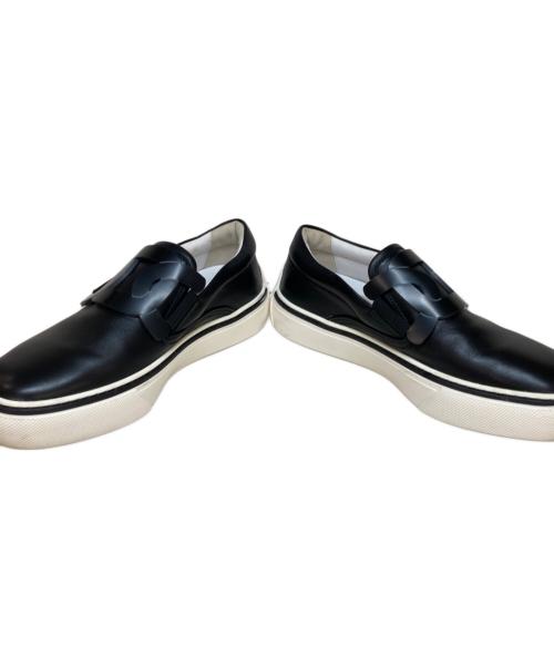 TOD'S（トッズ）TOD'S (トッズ) スリッポン ブラック サイズ:351/2の古着・服飾アイテム