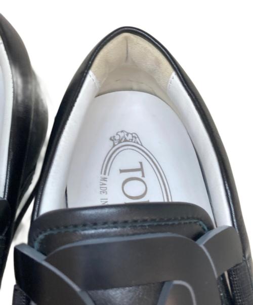 TOD'S（トッズ）TOD'S (トッズ) スリッポン ブラック サイズ:351/2の古着・服飾アイテム